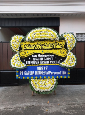 Papan Bunga Duka di Babul Makmur